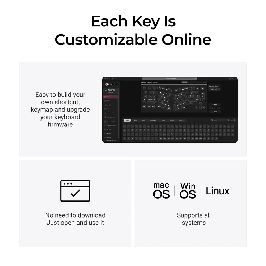 keychron-v10-ultra-8k-clavier-m-canique-custom-sans-fil-75-us-ansi image 7