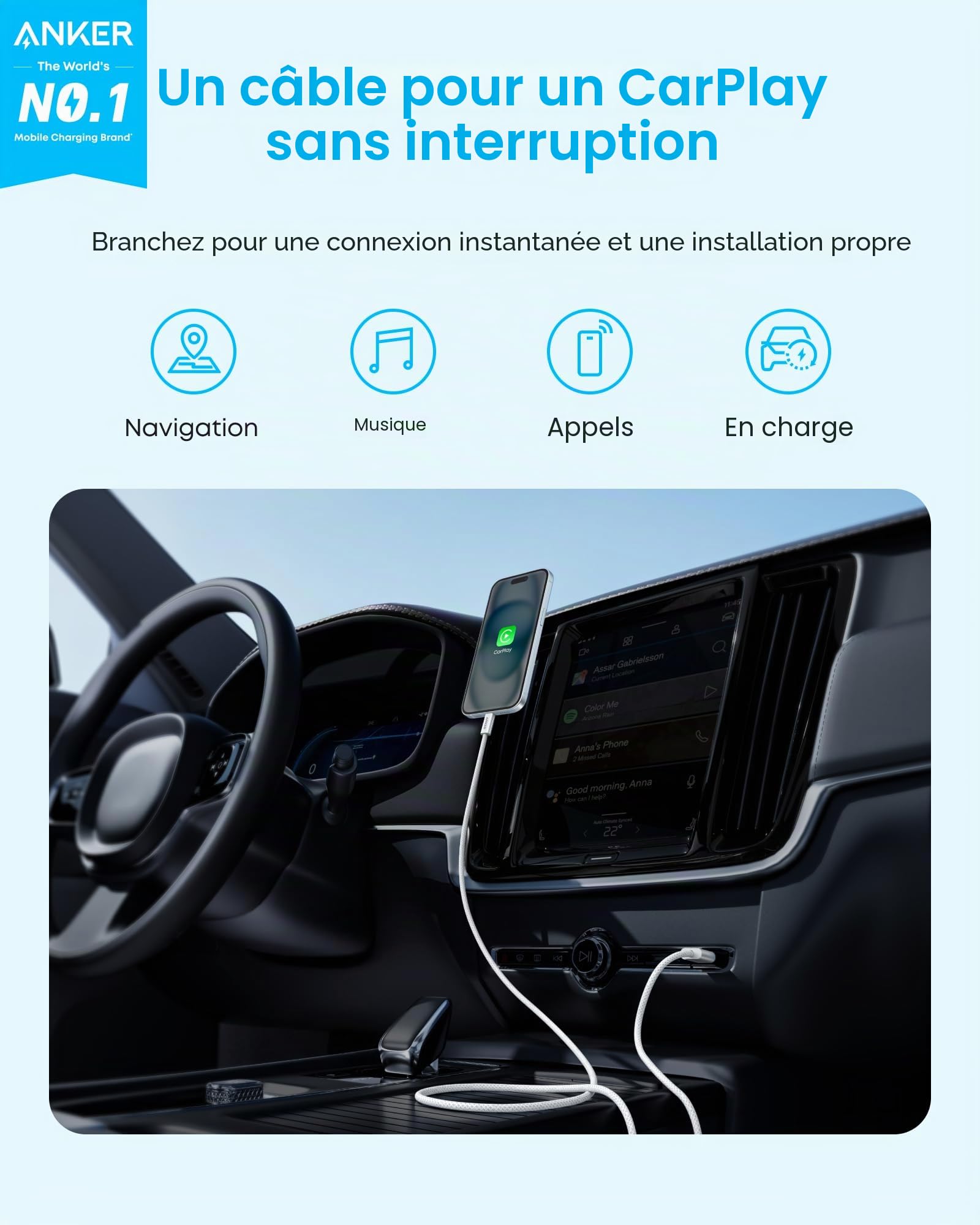 anker-zolo-c-ble-usb-a-vers-usb-c-nylon-tress-1-8-m-18w image 2