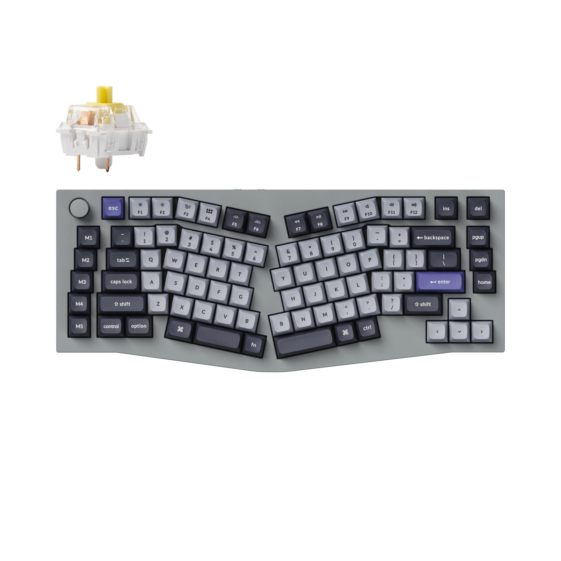 keychron-q10-pro-alice-layout-clavier-m-canique-custom-sans-fil-qmk-via-ansi-us image 6