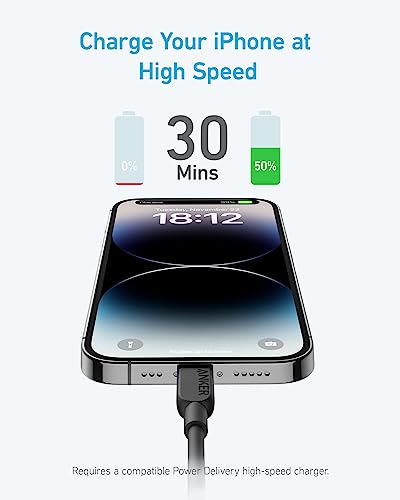 anker-310-c-ble-usb-c-vers-lightning-1-8-m-noir-certifi-mfi-charge-rapide image 7