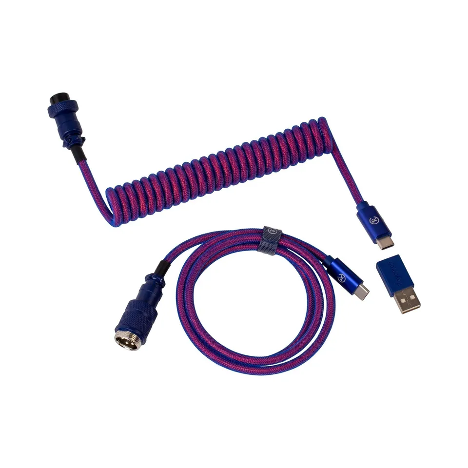 keychron-c-ble-aviateur-spiral-premium-c-ble-coiled-usb-c image 1