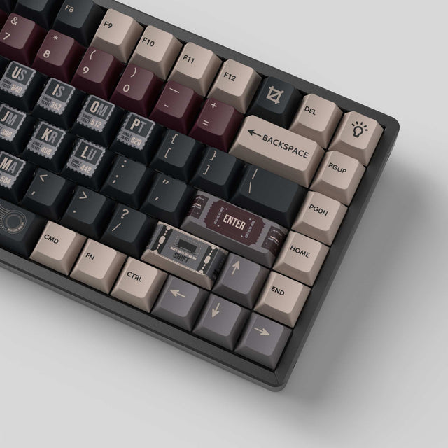 keychron-vintage-stamp-cherry-profile-dye-sub-pbt-full-keycap-set-140-touches image 3