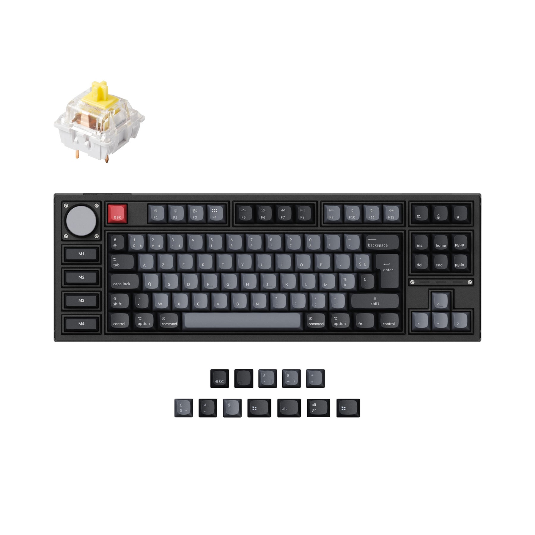 keychron-q3-pro-clavier-m-canique-custom-qmk-iso image 2