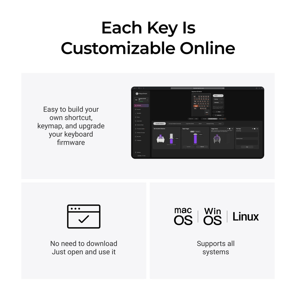 keychron-c0-he-clavier-gaming-une-main-filaire-switch-magn-tique-8k image 6