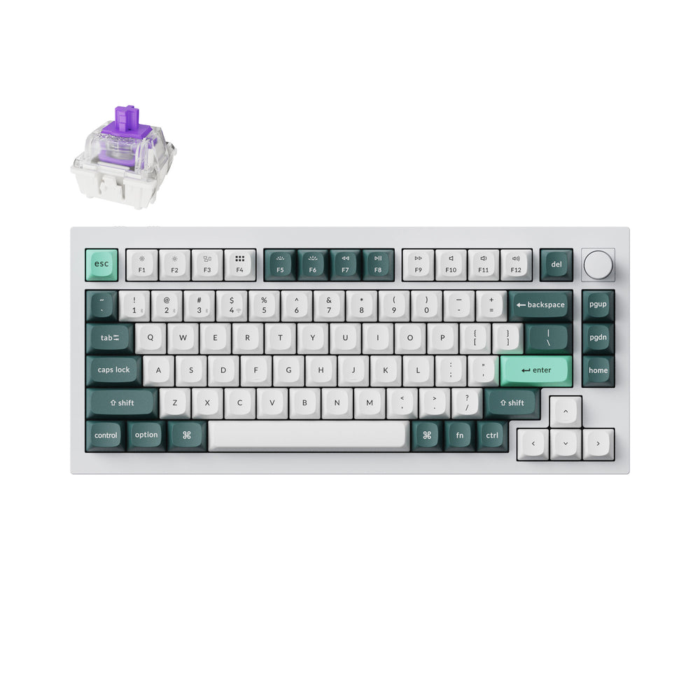 keychron-q1-he-qmk-clavier-custom-sans-fil-75-ansi-us image 2