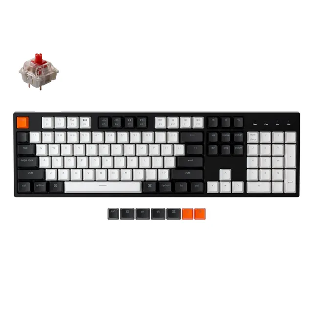 keychron-c2-clavier-m-canique-filaire-full-size-ansi-us image 1