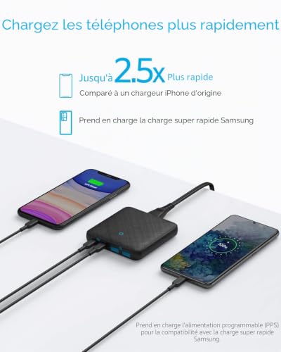 anker-powerport-atom-iii-slim-chargeur-mural-4-ports-63w-gan image 8