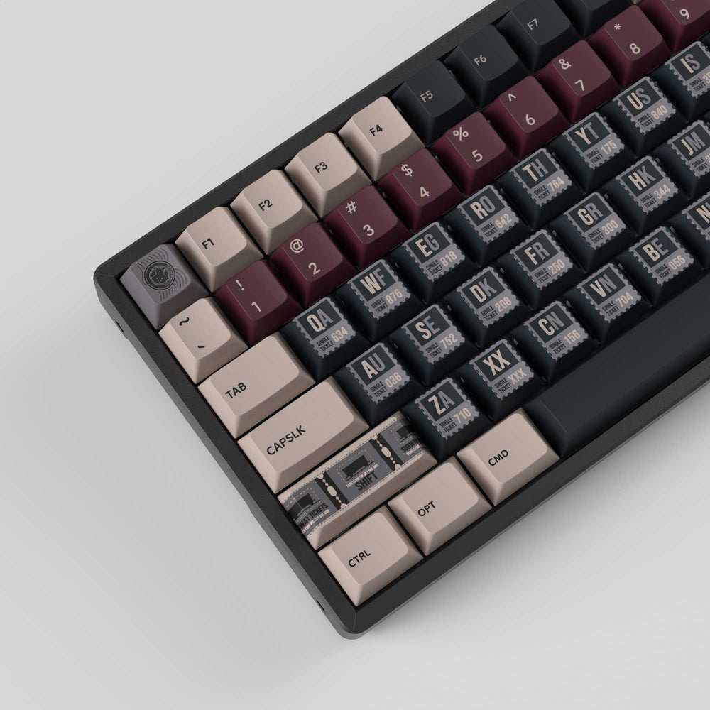 keychron-vintage-stamp-cherry-profile-dye-sub-pbt-full-keycap-set-140-touches image 2