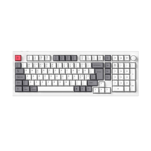 keychron-set-de-keycaps-retro-pbt-teints-masse-profil-cherry-iso-nordique-full-s image 2