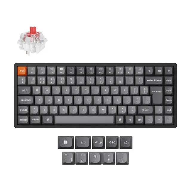 keychron-k2-max-clavier-m-canique-sans-fil-qmk-75-iso image 1
