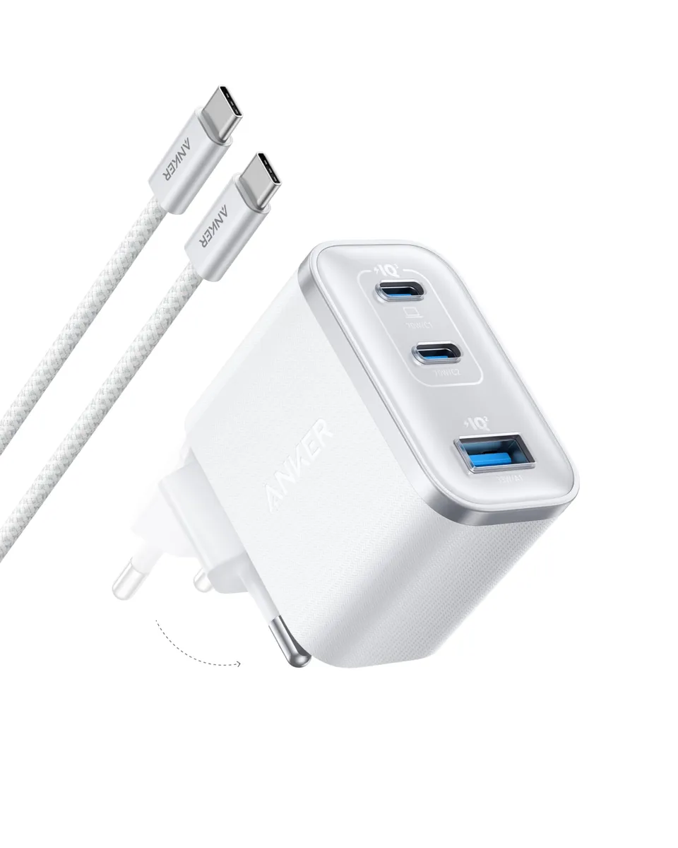 anker-nano-chargeur-usb-c-70w-3-ports-avec-c-ble-1-5-m image 1