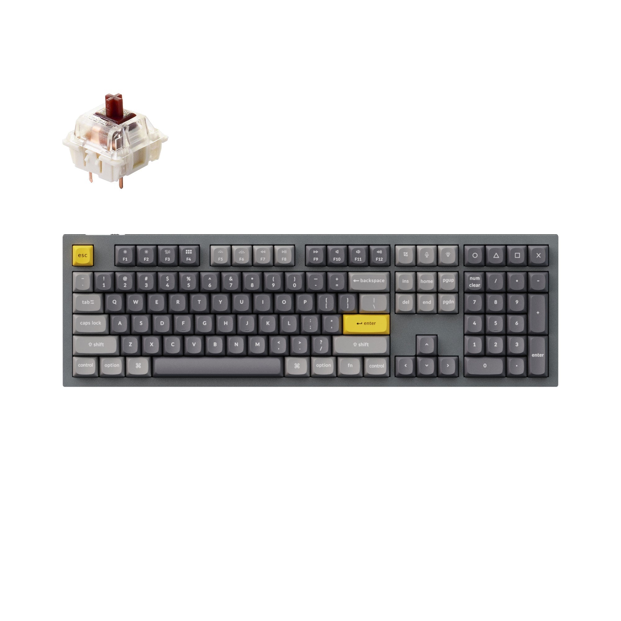 keychron-q6-qmk-clavier-m-canique-custom-filaire-100-us-ansi image 6