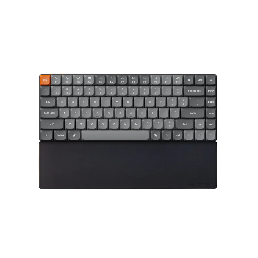 keychron-repose-poignet-silicone-profil-bas image 3