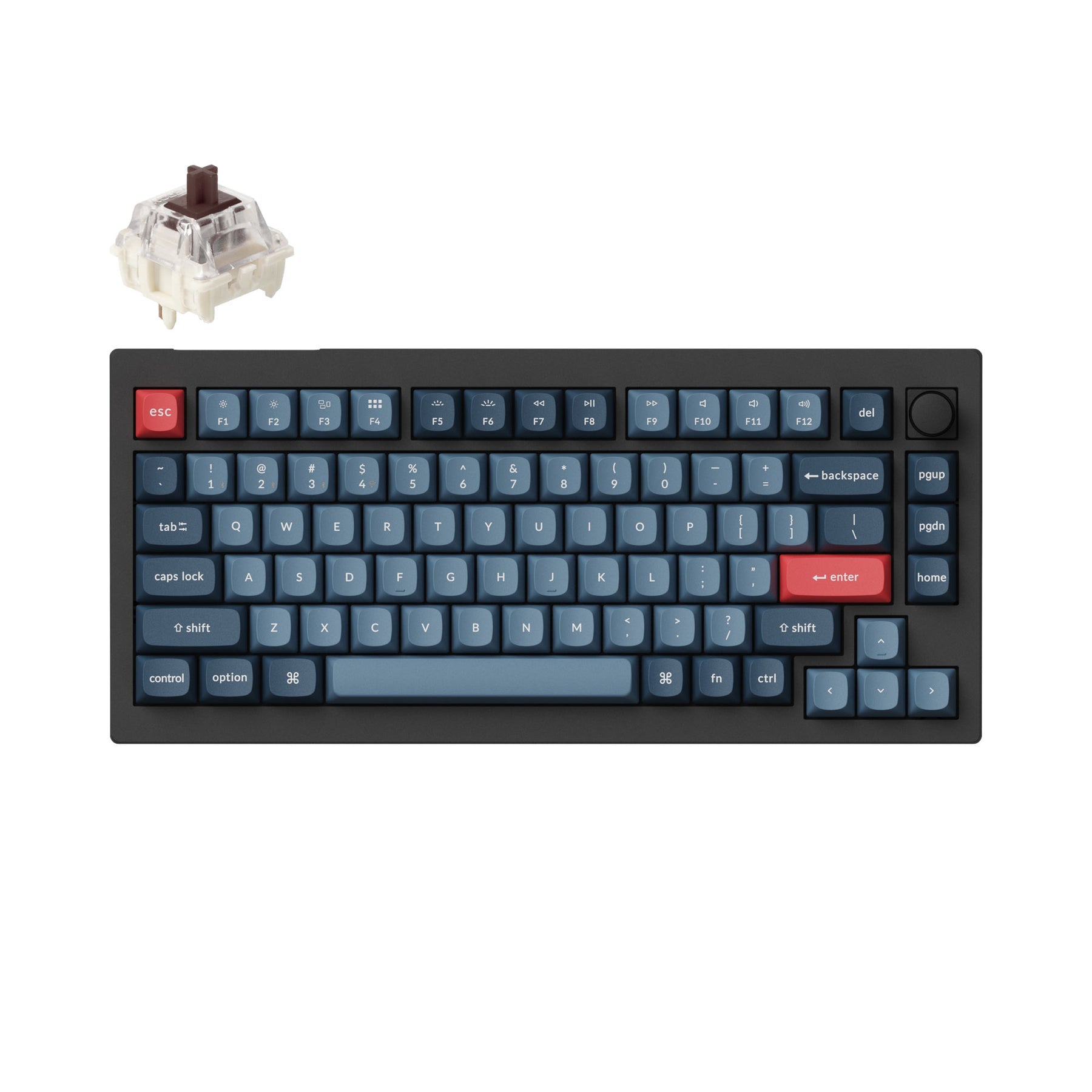 keychron-v1-max-qmk-via-clavier-m-canique-custom-sans-fil-us-ansi image 2