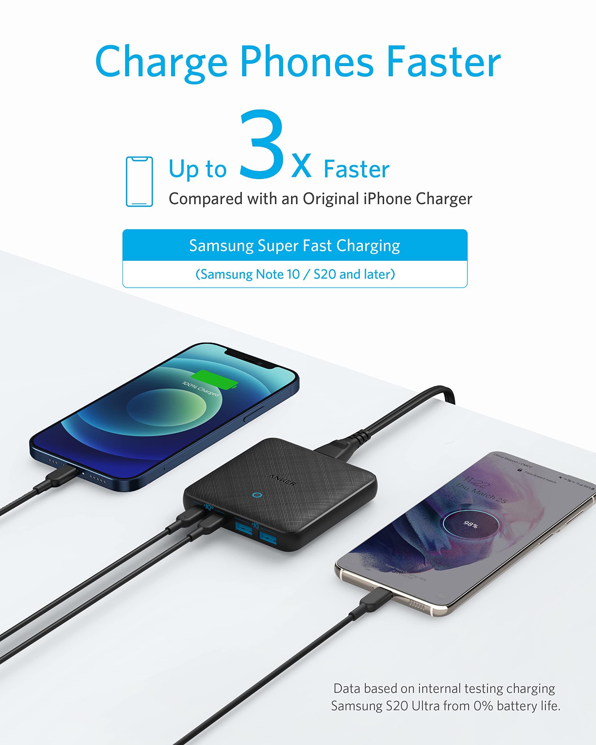 anker-powerport-atom-iii-slim-chargeur-usb-c-gan-63w-4-ports image 2