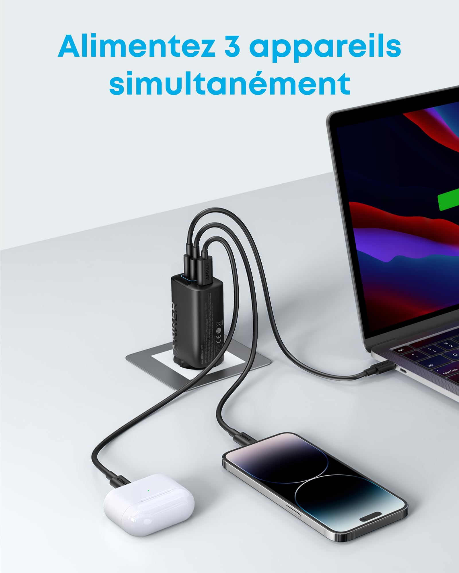 anker-335-chargeur-usb-c-67w-3-ports-c-ble-1-5m image 3