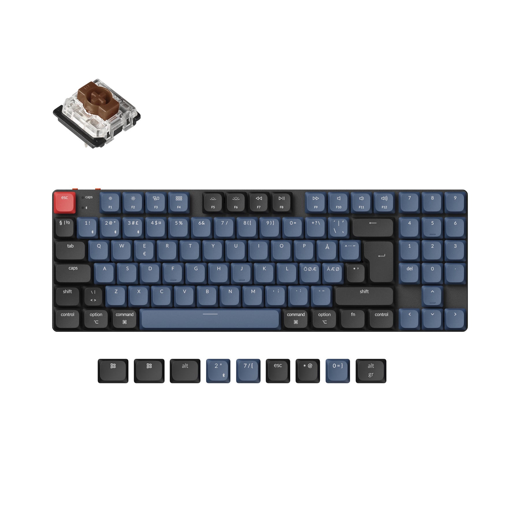 keychron-k13-pro-qmk-via-clavier-m-canique-sans-fil-ultra-fin-80-iso-fran-ais image 8
