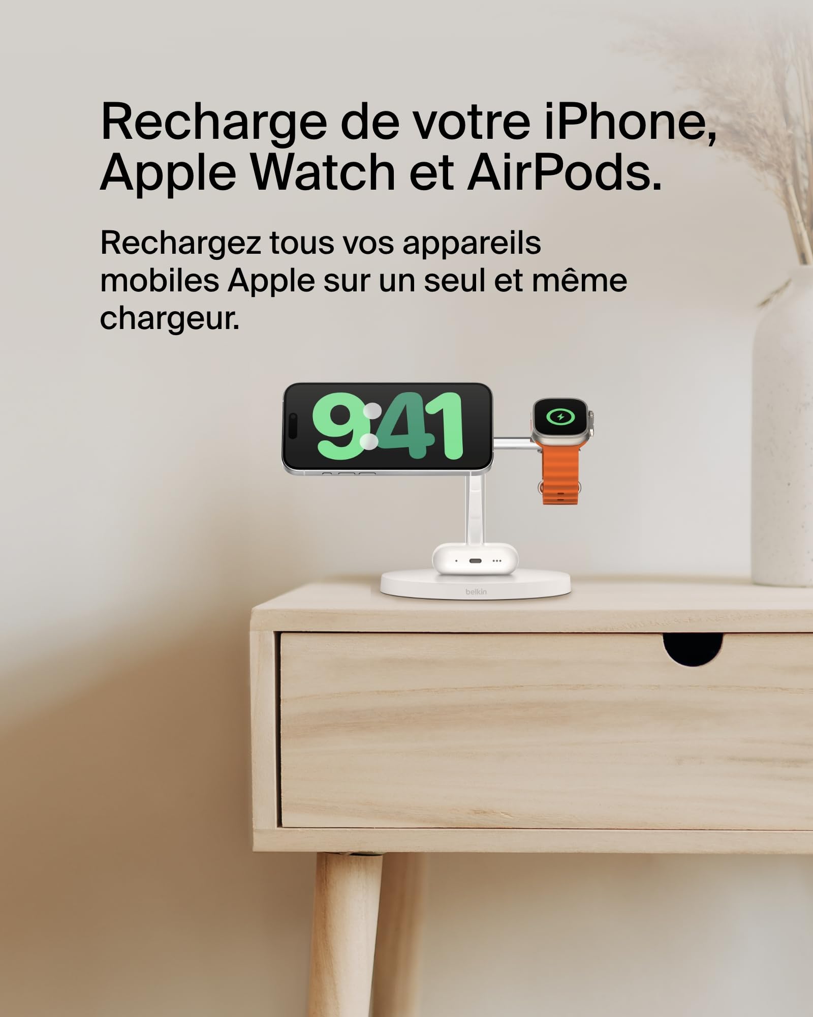 belkin-boostcharge-station-de-recharge-3-en-1-qi2-15-w-magsafe-iphone-apple-watc image 2