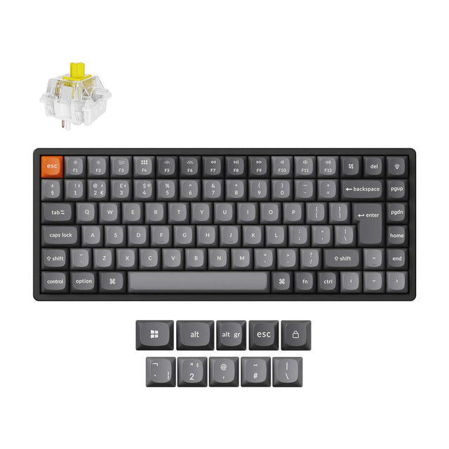 keychron-k2-max-clavier-m-canique-sans-fil-qmk-75-iso image 3