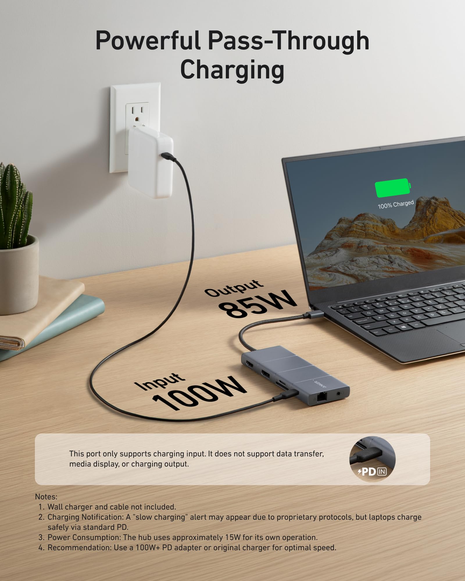 anker-565-hub-usb-c-11-en-1-station-d-accueil-hdmi-4k-displayport-pd-100w image 6