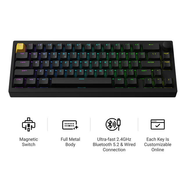 keychron-lemokey-p2-he-clavier-gaming-personnalis-sans-fil-switch-magn-tique-ans image 3