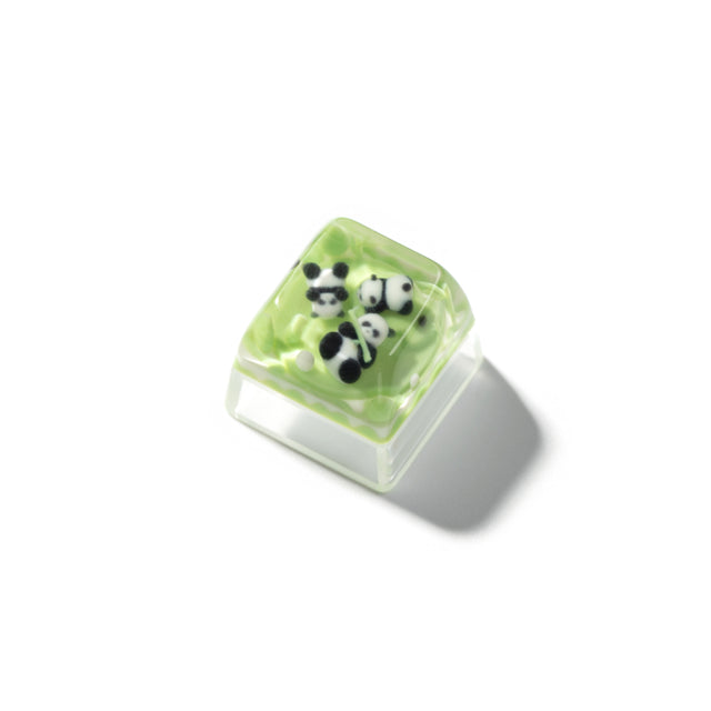 keychron-three-pandas-touche-artisan-en-r-sine image 1