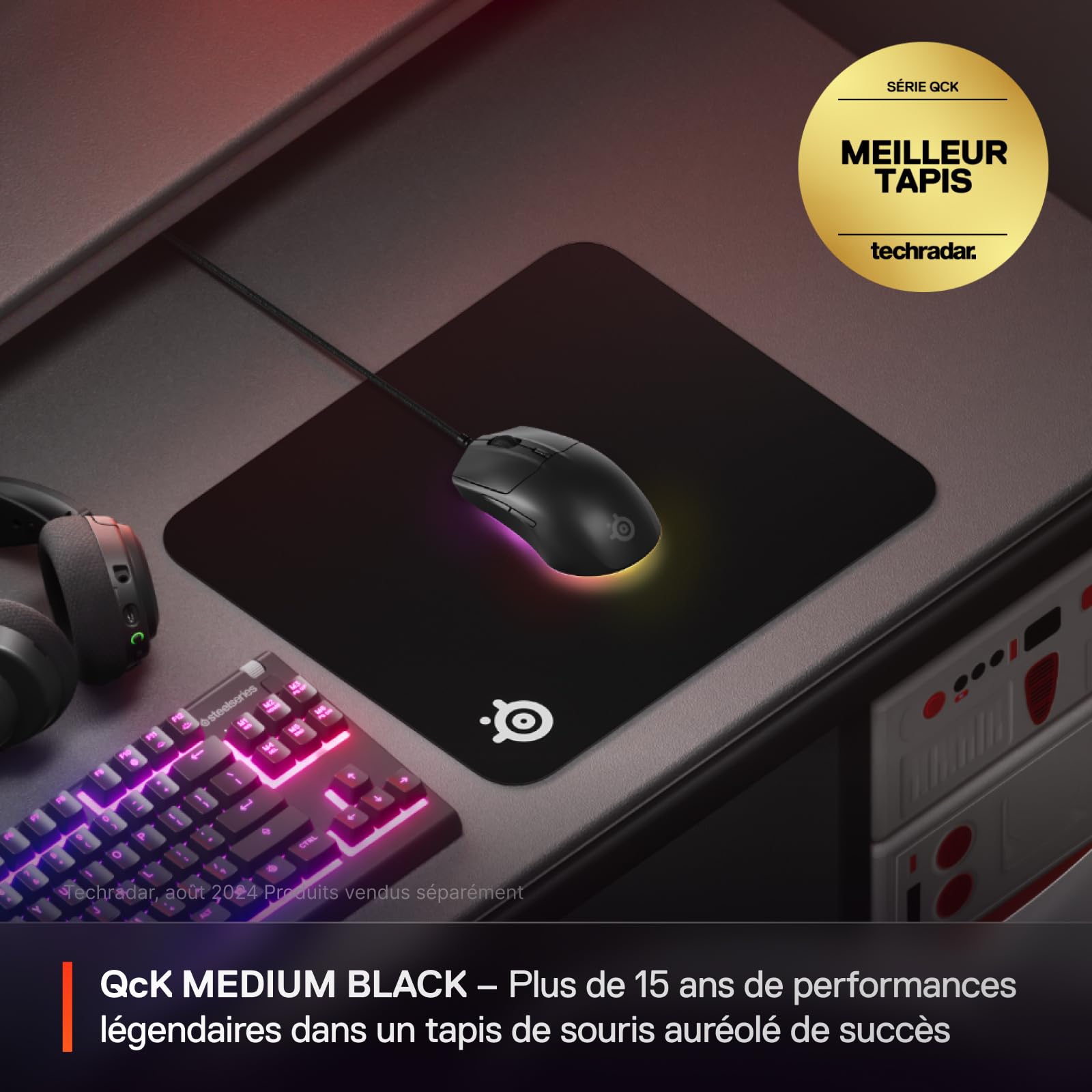 steelseries-qck-tapis-de-souris-gaming-tissu-m-320x270x2mm image 2