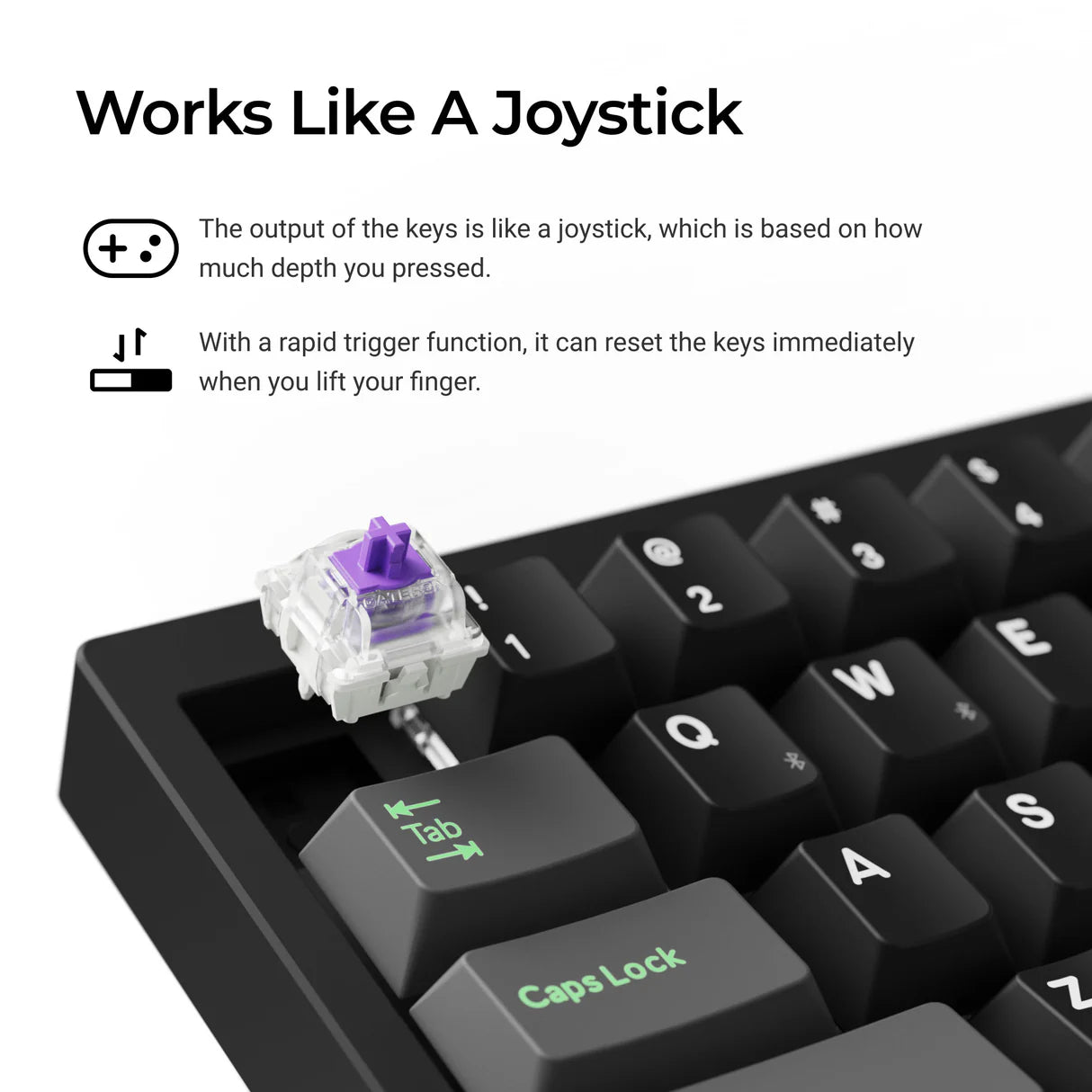 keychron-lemokey-p2-he-clavier-gaming-personnalis-sans-fil-switch-magn-tique-ans image 5