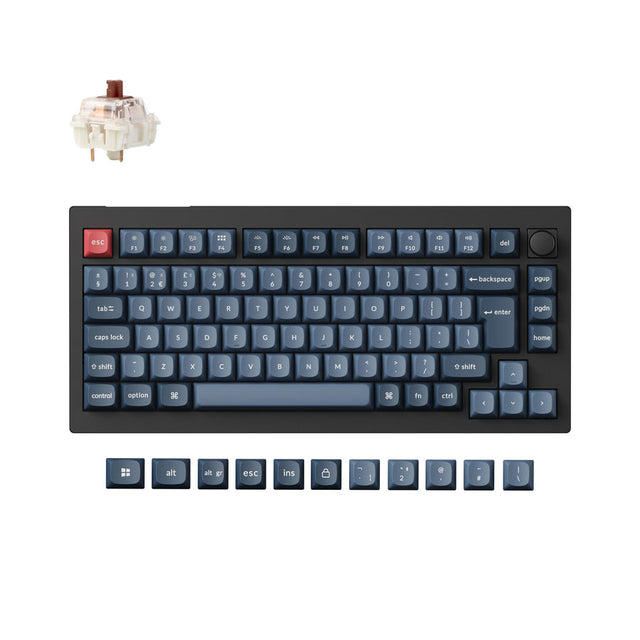 keychron-v1-max-qmk-clavier-m-canique-sans-fil-75-iso image 8