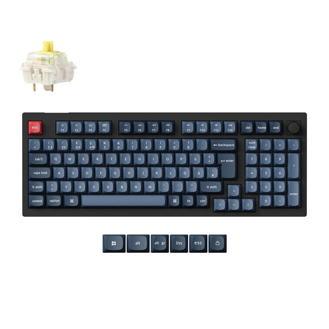keychron-v5-max-clavier-m-canique-sans-fil-qmk-via-96-layout-iso-fran-ais image 3