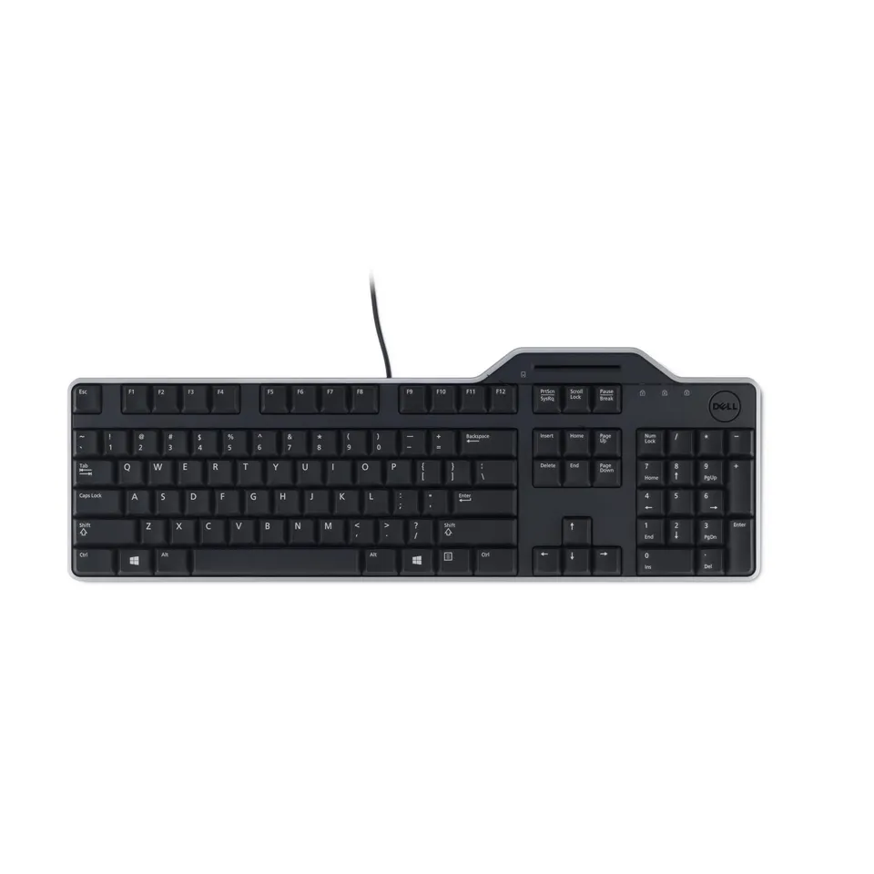 dell-kb813-clavier-filaire-azerty-avec-lecteur-smartcard image 1