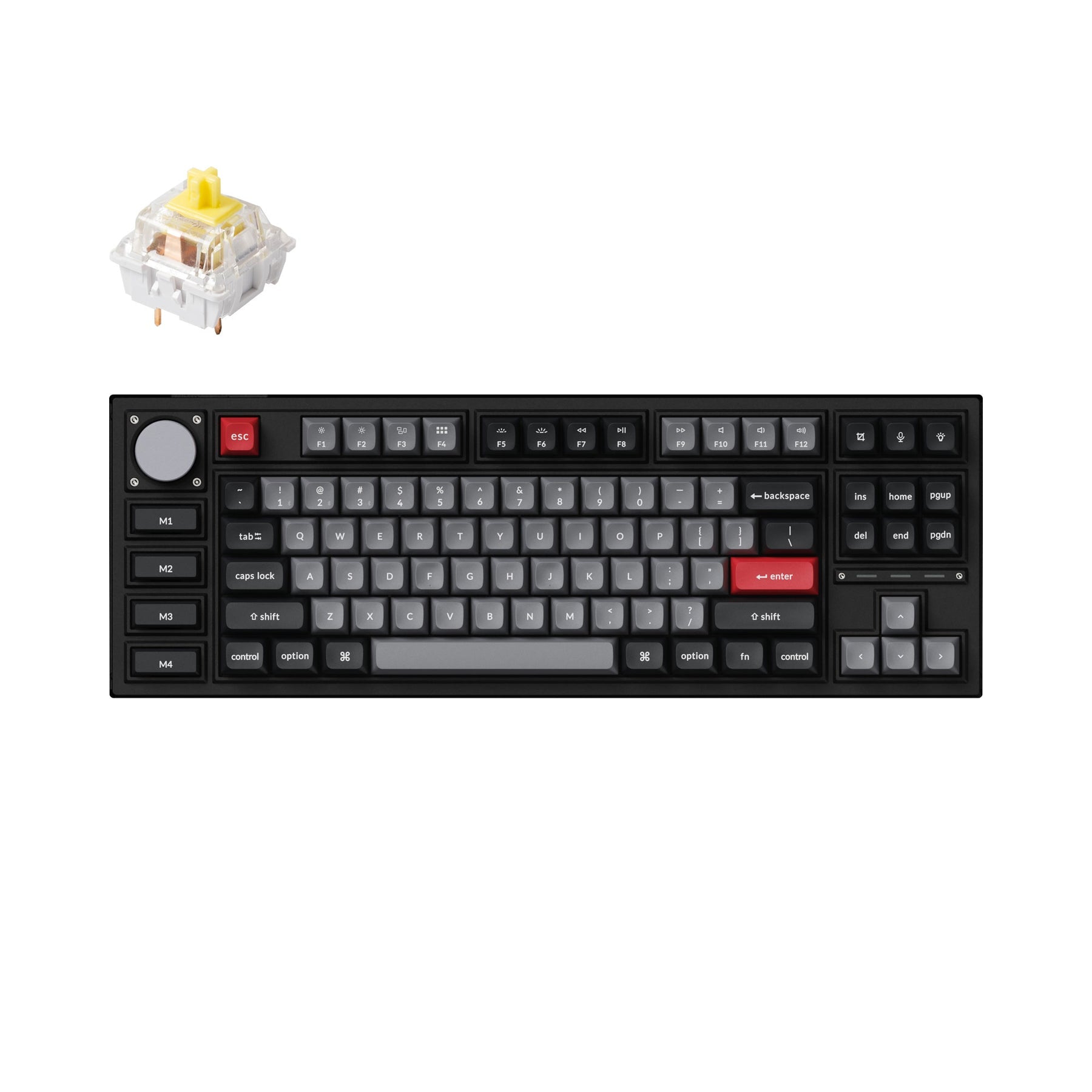 keychron-q3-pro-clavier-m-canique-custom-sans-fil-qmk-via-ansi image 3