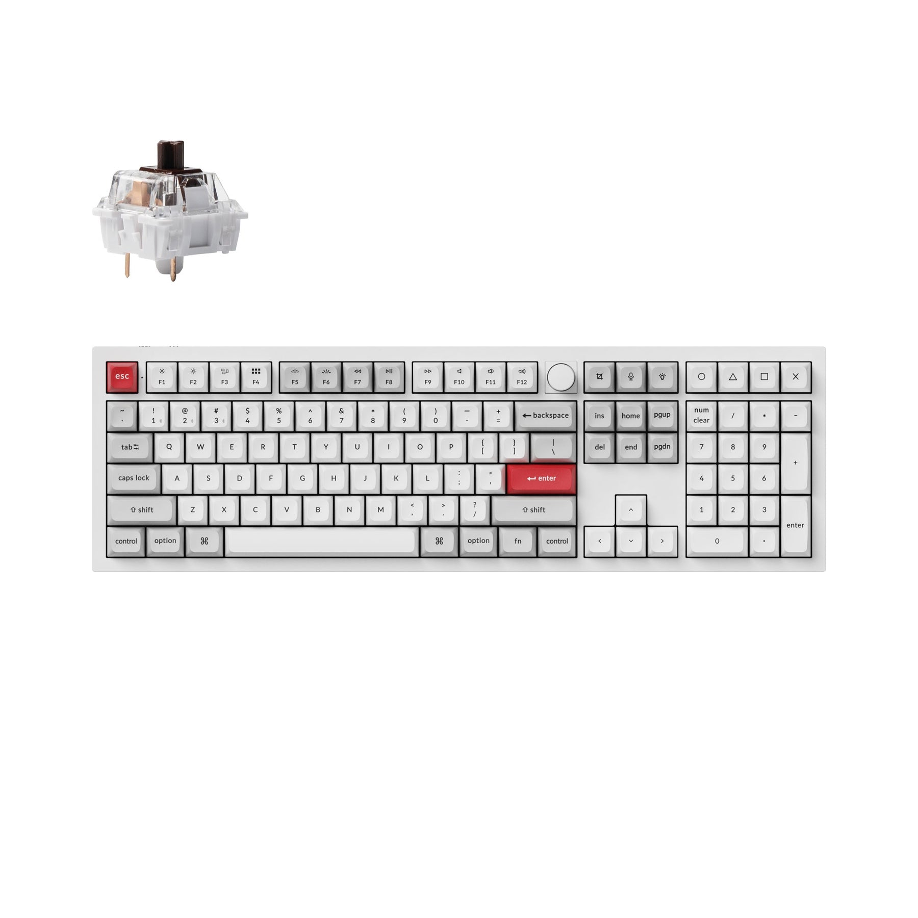 keychron-q6-pro-clavier-m-canique-custom-sans-fil-qmk-via-100-us-ansi image 8