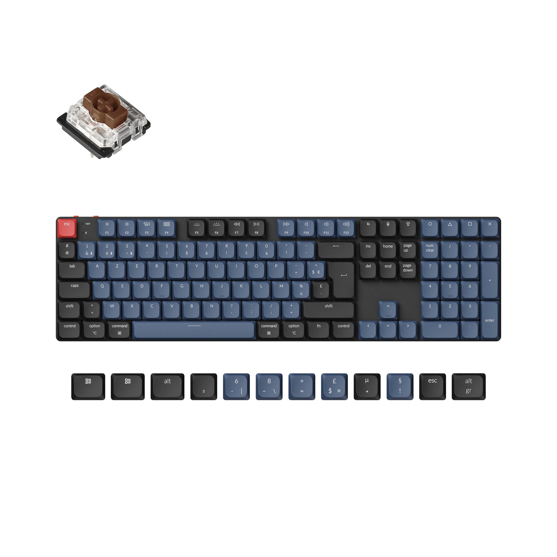 keychron-k5-pro-qmk-via-clavier-m-canique-sans-fil-ultra-fin-iso-100 image 2