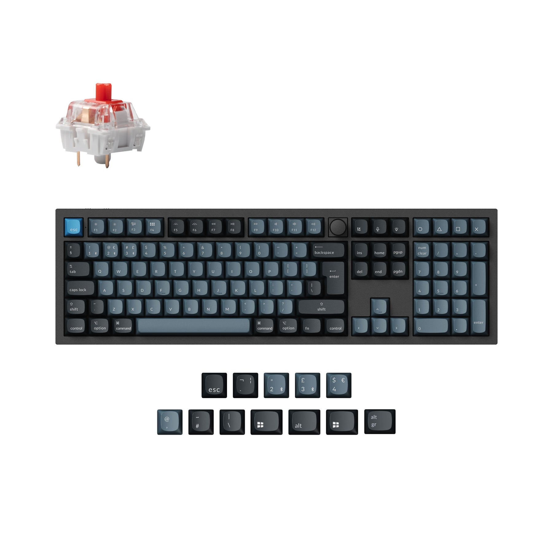 keychron-q6-pro-qmk-via-clavier-m-canique-sans-fil-iso-collection-full-size-asse image 3