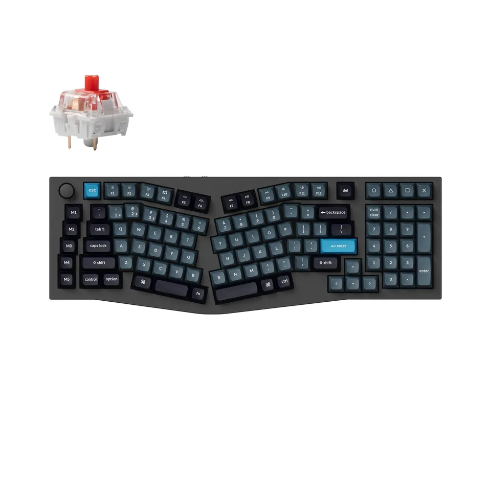 keychron-q13-pro-alice-layout-clavier-m-canique-custom-sans-fil-qmk-via-us-ansi image 1