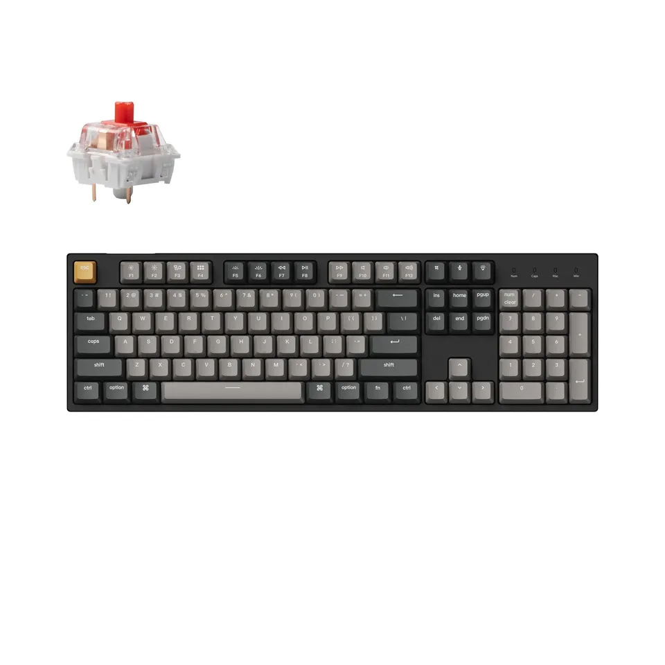 keychron-c2-pro-qmk-via-clavier-m-canique-filaire-100-full-size-pbt-ansi-us image 1