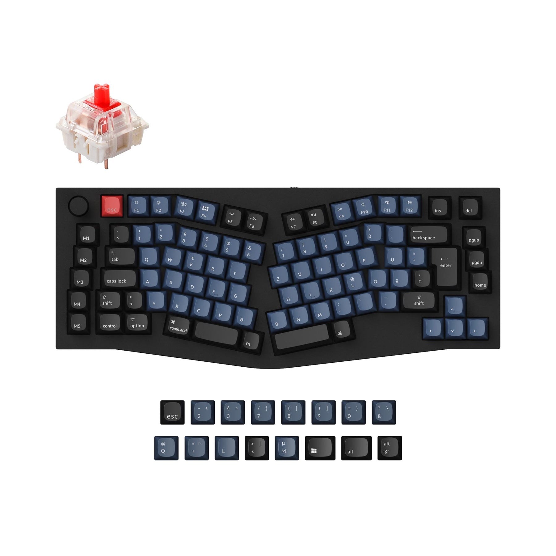 keychron-q10-alice-qmk-clavier-m-canique-custom-filaire-iso image 6