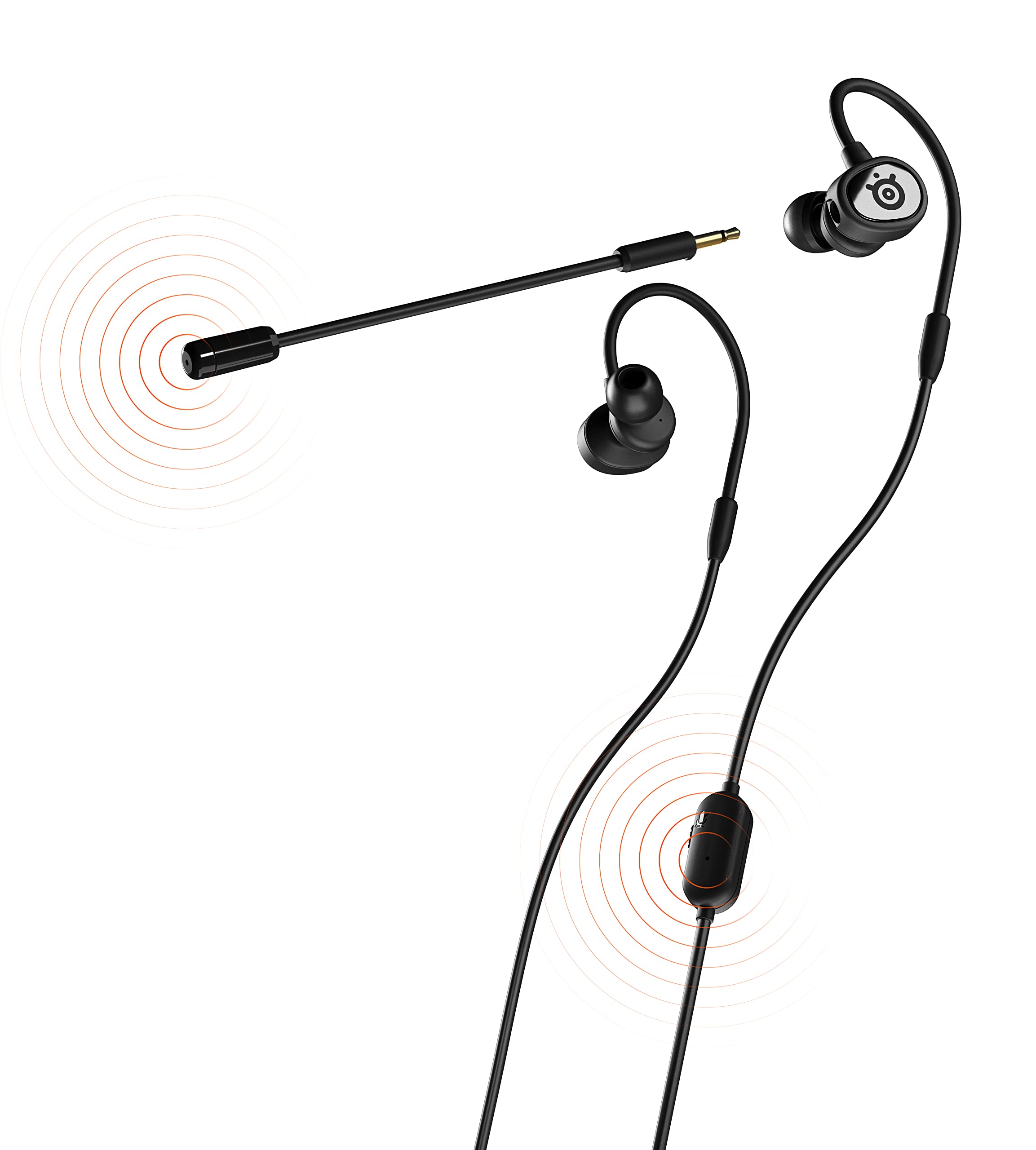 steelseries-tusq-casque-intra-auriculaire-gaming-mobile-avec-double-micro image 1