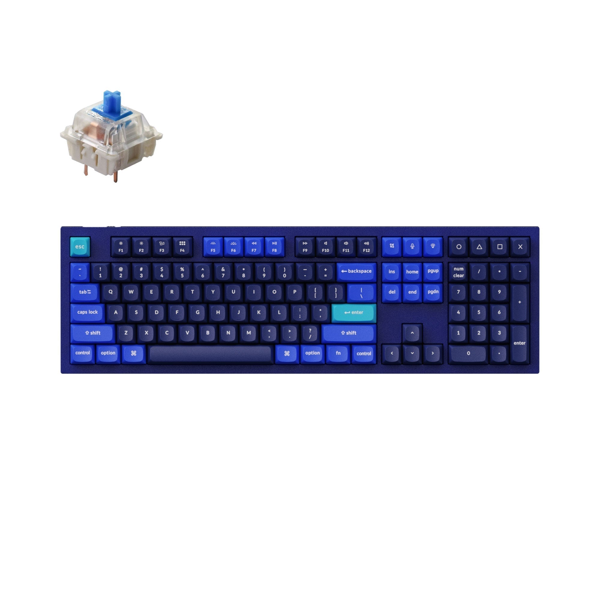 keychron-q6-qmk-clavier-m-canique-custom-filaire-100-us-ansi image 8
