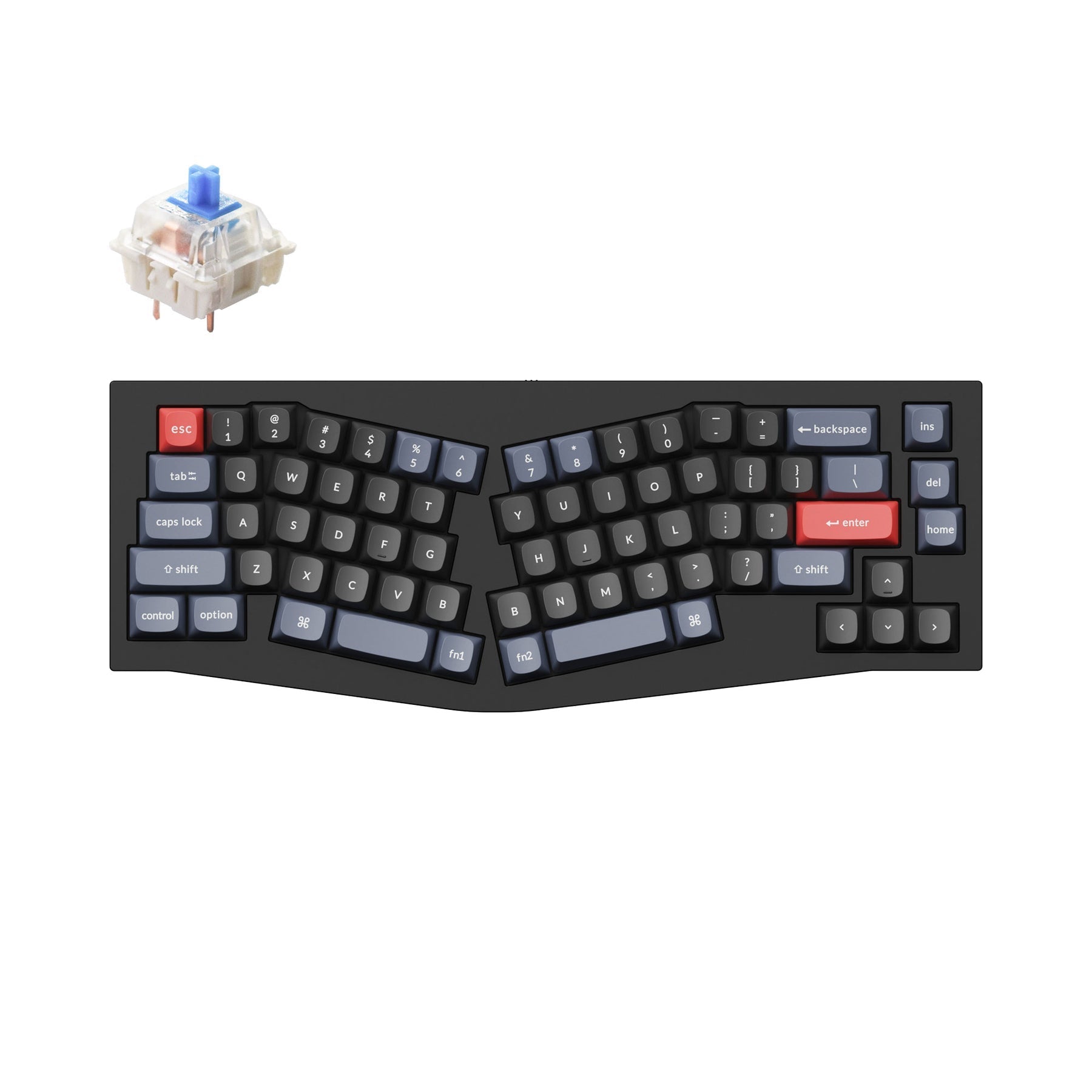 keychron-q8-alice-qmk-clavier-m-canique-custom-filaire-us-ansi image 2