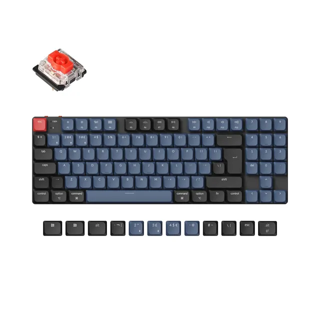 keychron-k13-pro-qmk-via-clavier-m-canique-sans-fil-ultra-fin-80-iso-fran-ais image 1