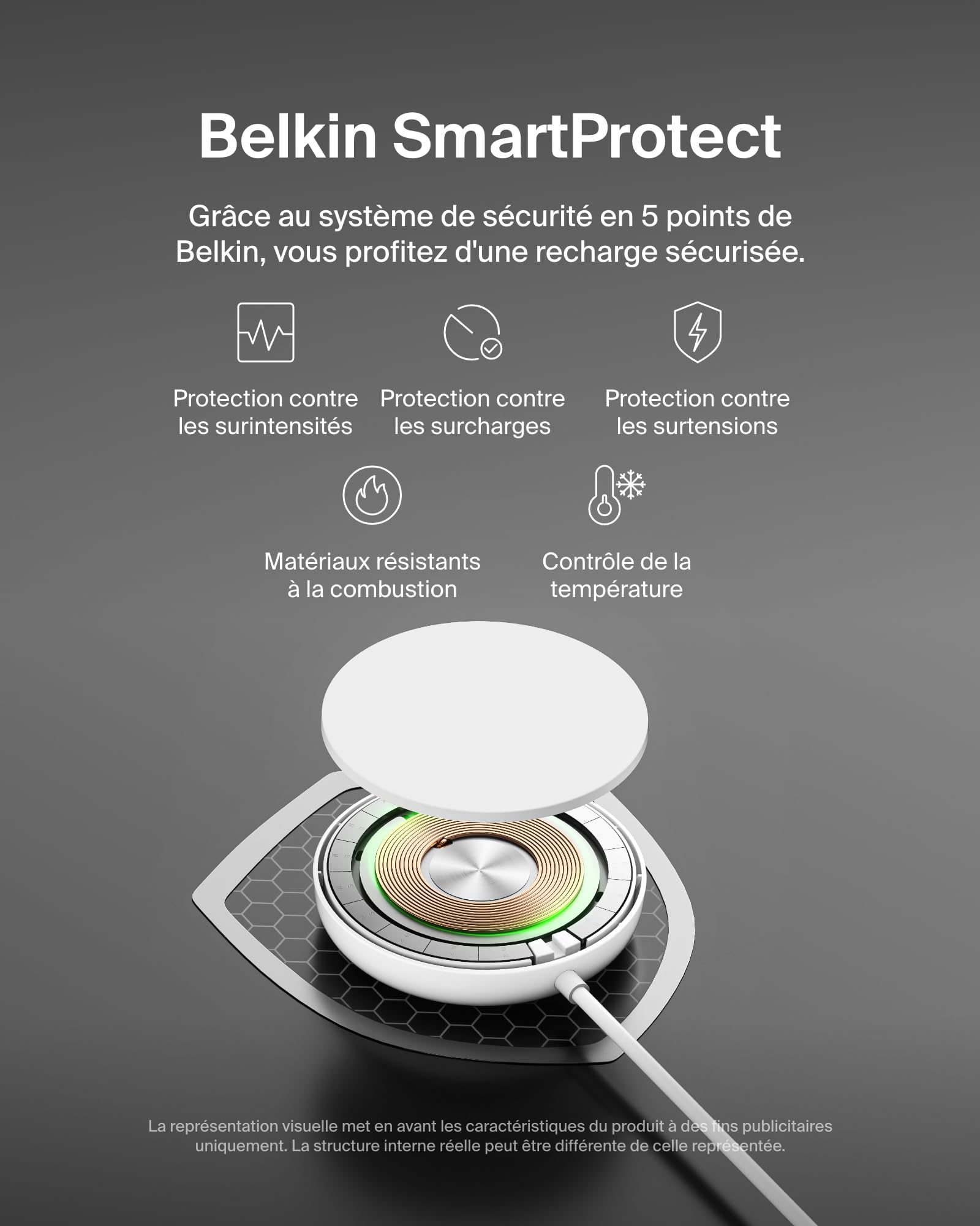 belkin-boostcharge-pro-station-de-charge-sans-fil-qi2-15w-magsafe-blanc image 7