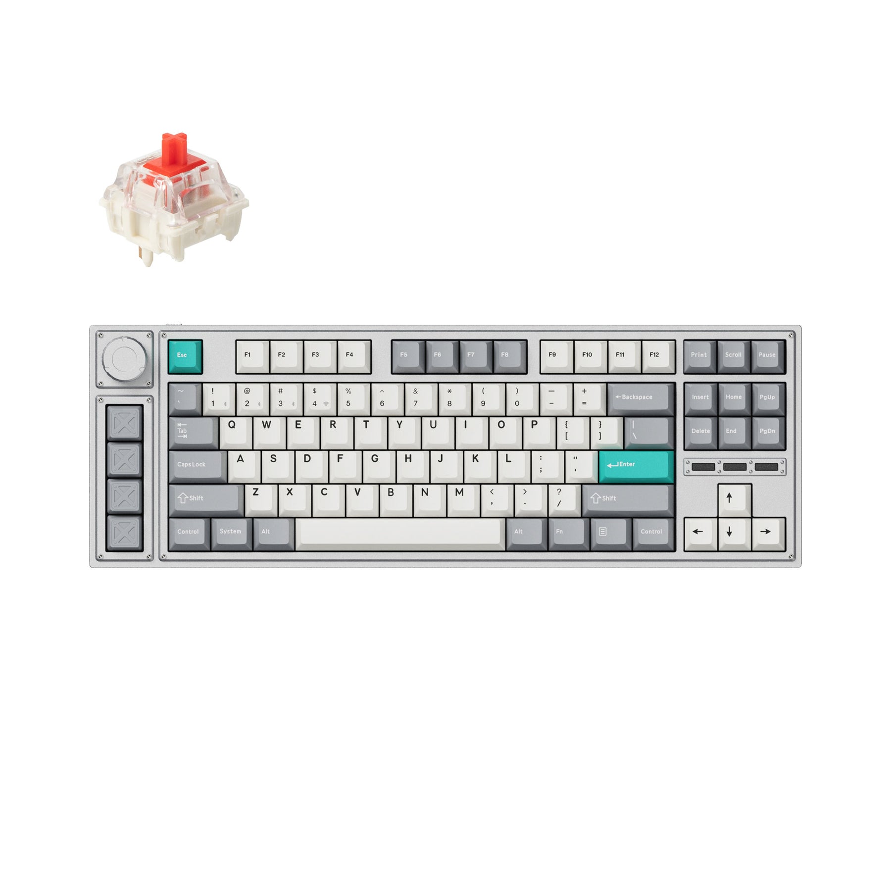 lemokey-l3-keychron-clavier-m-canique-personnalisable-sans-fil-qmk-via-us-ansi image 7