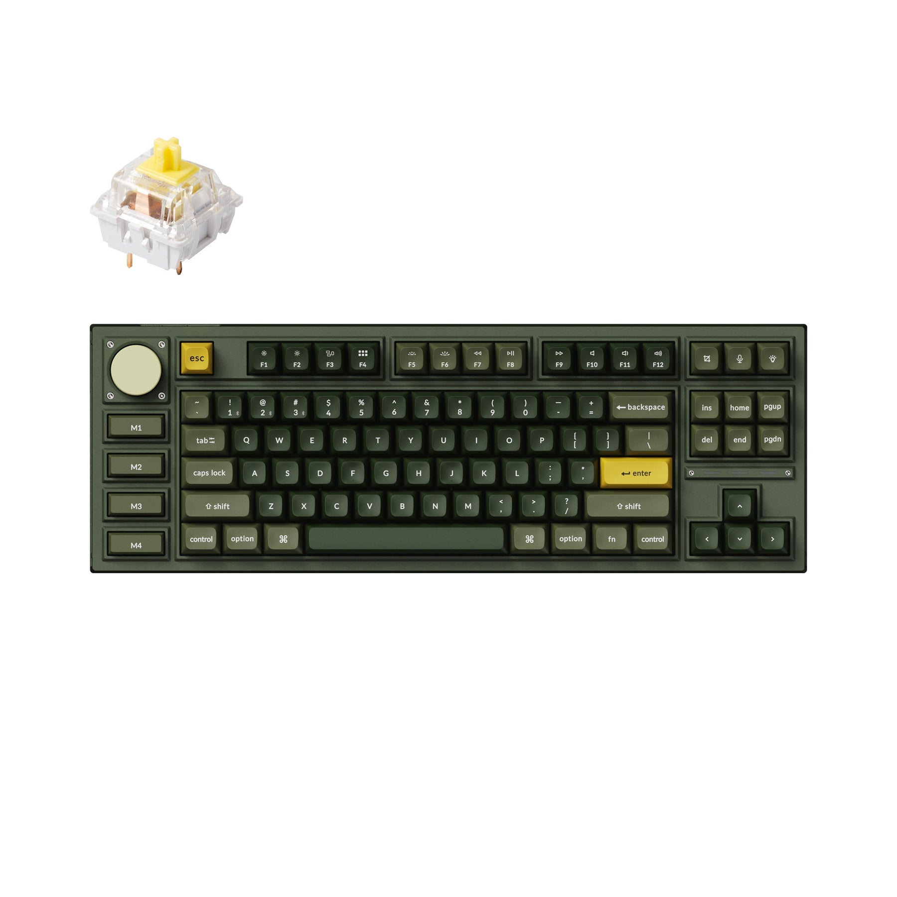 keychron-q3-pro-clavier-m-canique-custom-sans-fil-qmk-via-ansi image 6