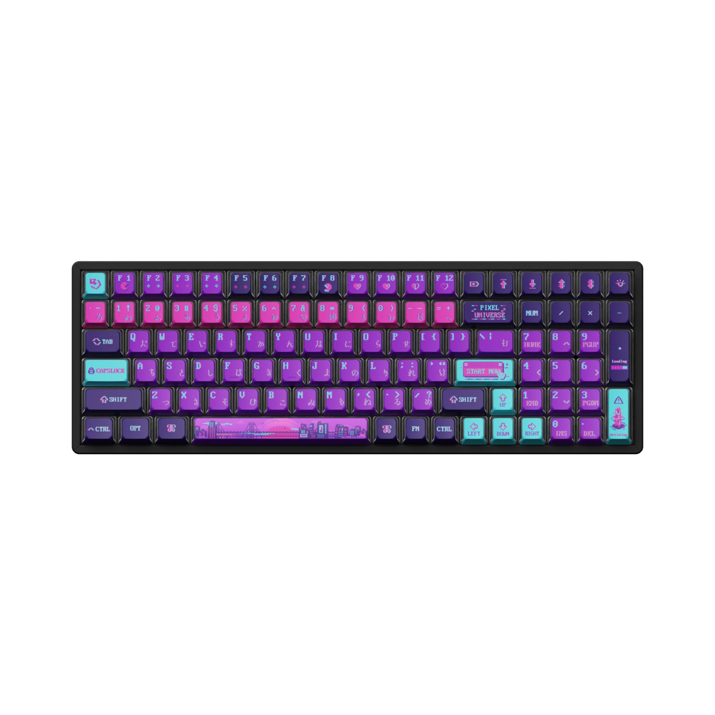 keychron-set-keycaps-oem-pbt-dye-sub-pixel-universe-full-set-ansi image 3