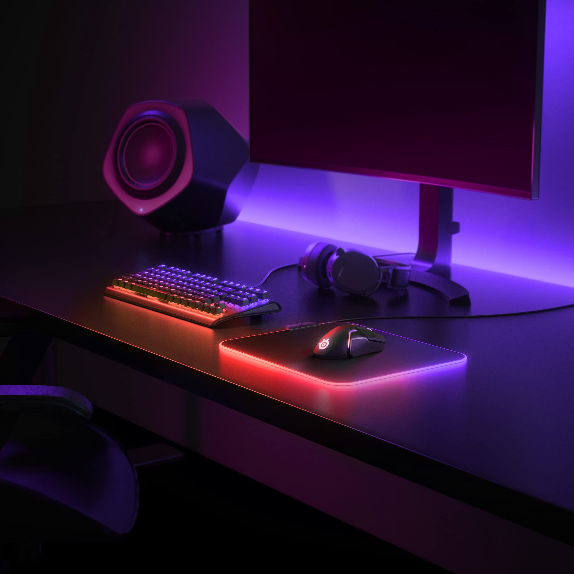 steelseries-qck-prism-cloth-tapis-de-souris-gaming-rvb-taille-m-320x270mm image 6