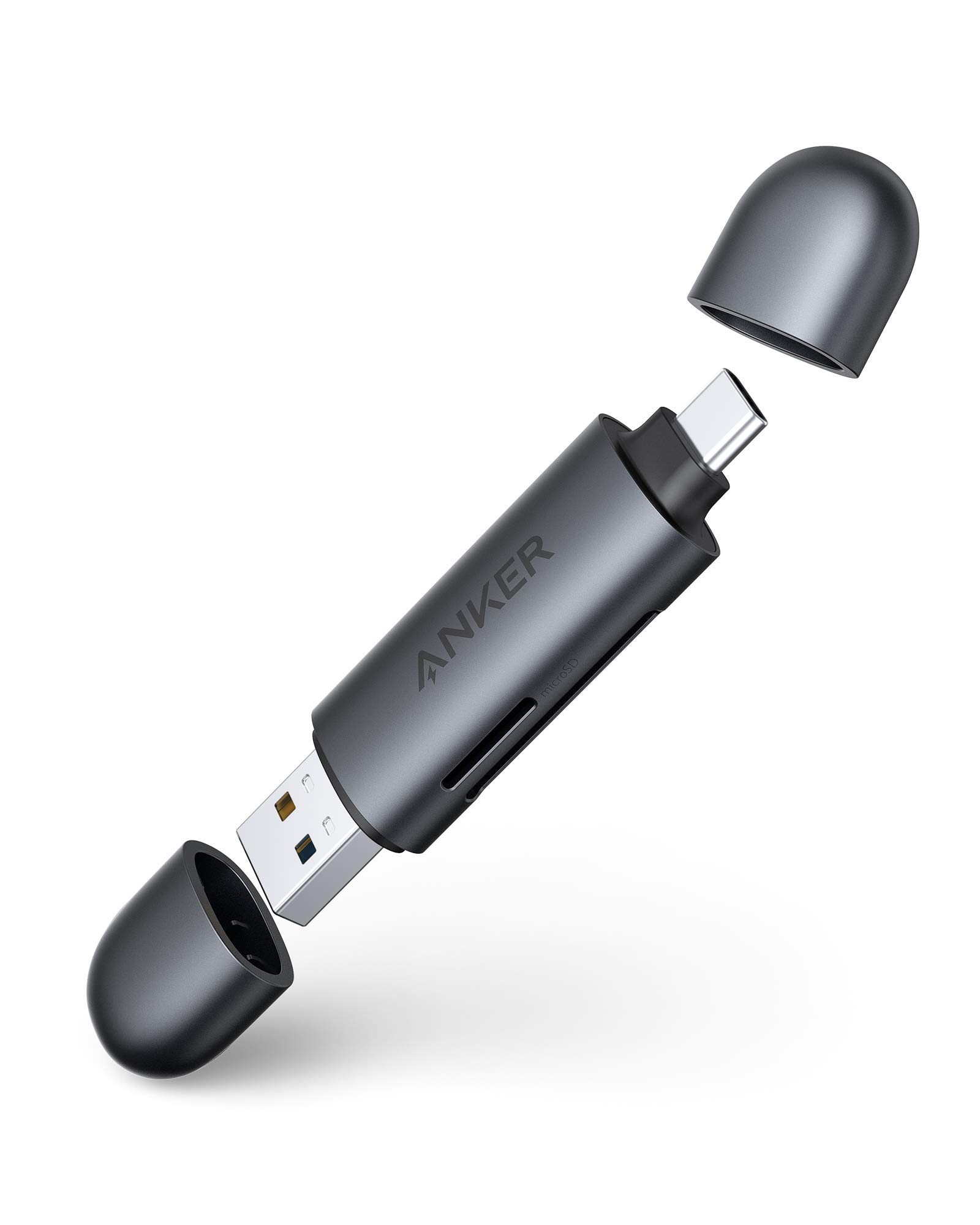 anker-powerexpand-lecteur-de-carte-sd-microsd-2-en-1-usb-c-usb-a image 1