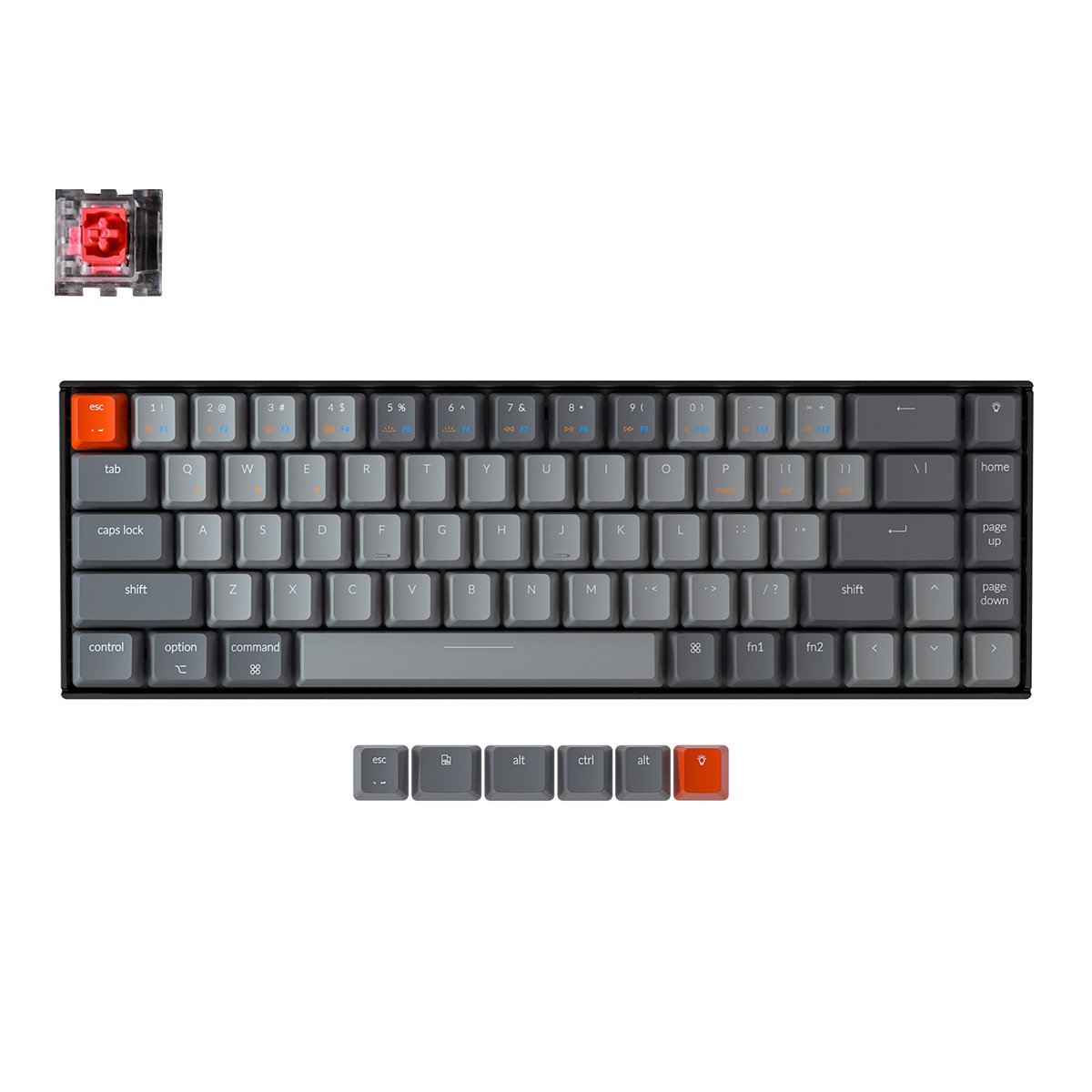 keychron-k6-clavier-m-canique-sans-fil-us-ansi-65 image 7