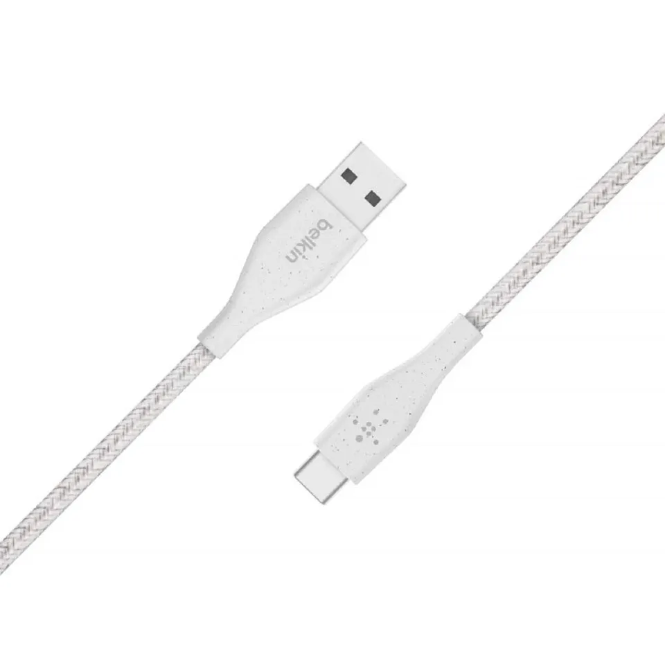 belkin-duratek-plus-c-ble-usb-c-vers-usb-a-1-2-m-blanc image 1